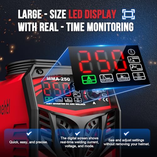 250Amp Dual Voltage Stick Welder