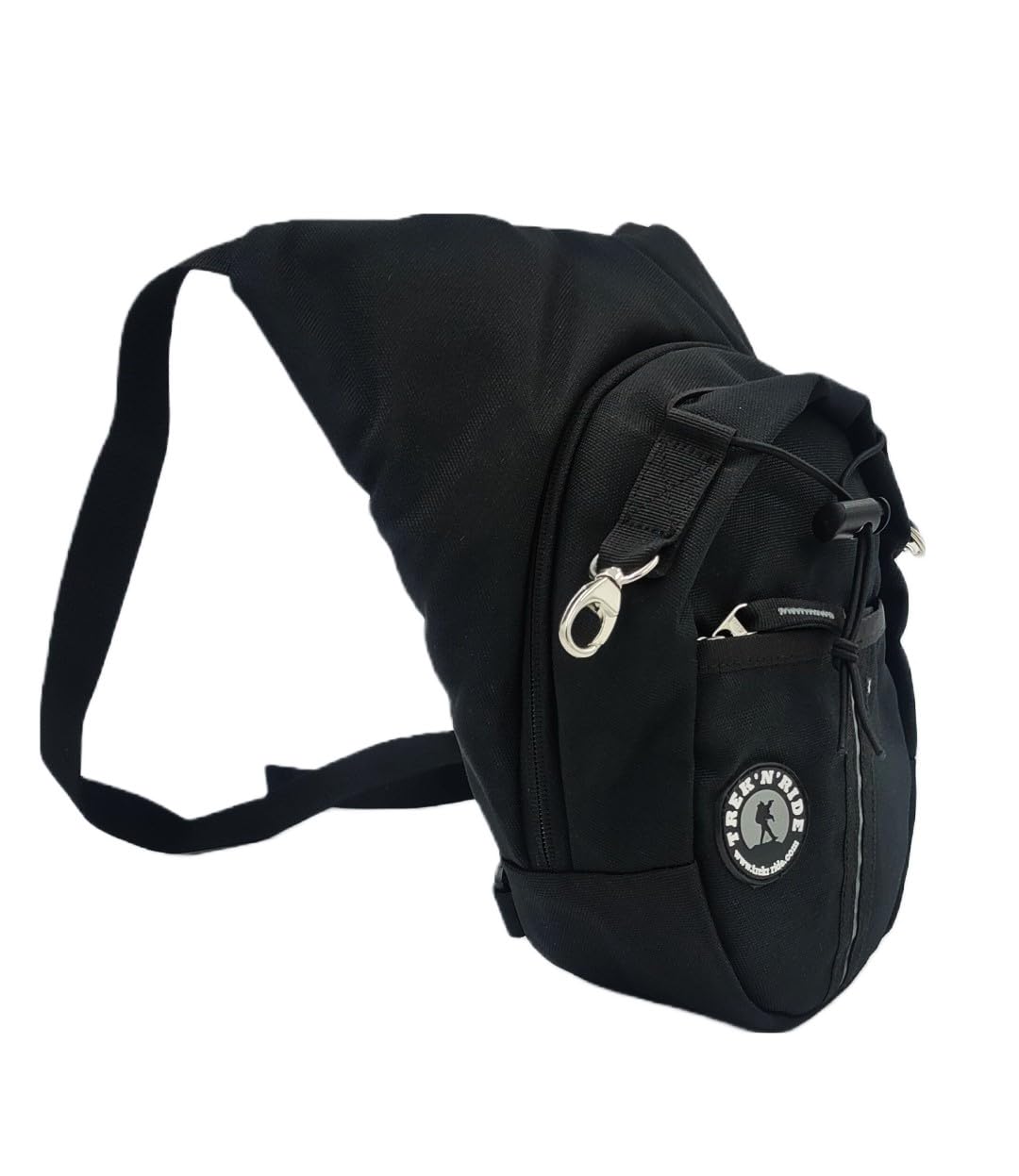 Trek N Ride Black Thigh Bag for Motorcycle Touring-image-7