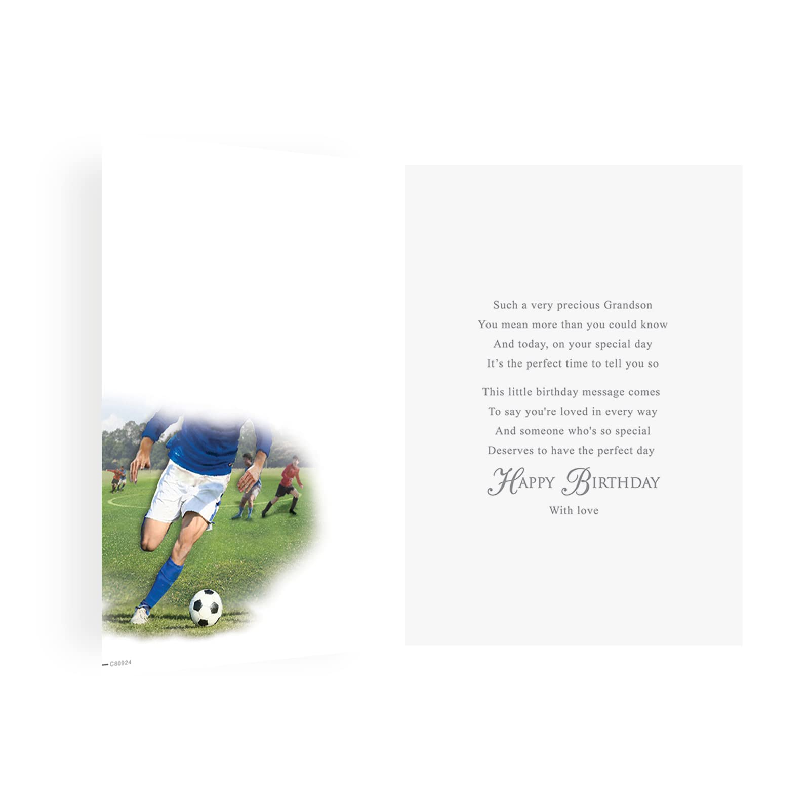 Regal Publishing Carte D'anniversaire Pour Petit-fils 22,9 X 15