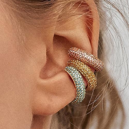 Image of Ear Cuff Set Non Piercing Stackable Clip On Earrings