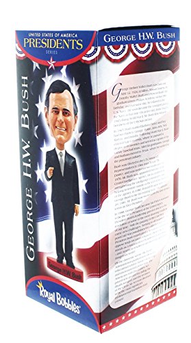 Royal Bobbles George H. W. Bush Bobblehead - //coolthings.us