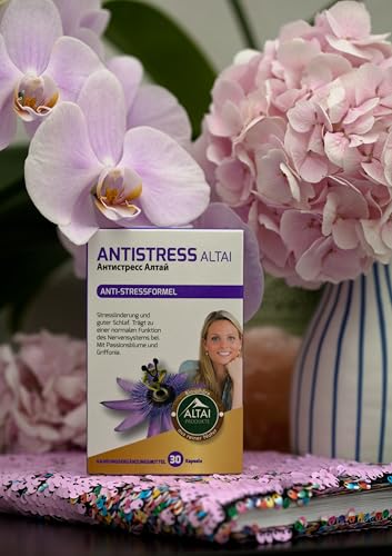 Antistress Altai - 30 Kapseln - pflanzliche Stresslinderung, guter Schlaf