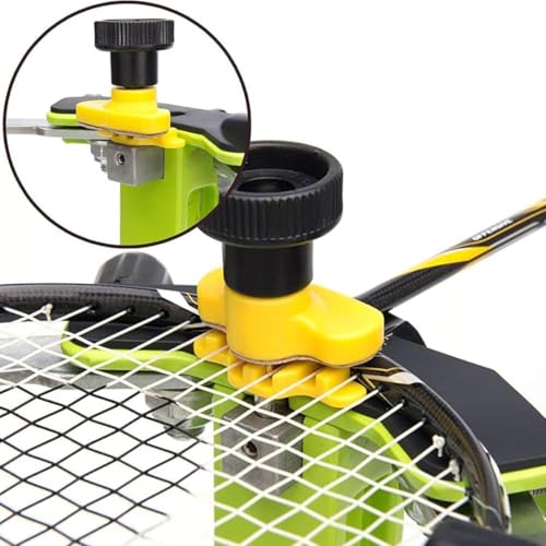 Incordatrice professionale per racchetta con telaio di posizionamento a sei punti, rotazione a 360°, per tennis, squash, manutenzione racchette da badminton