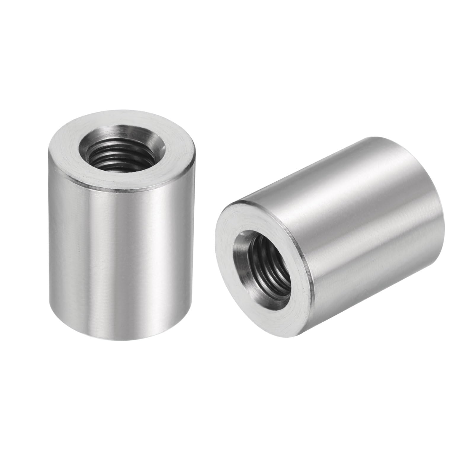 5 Pezzi Dadi Accoppiatori M8 In Acciaio Inox - Lunghezza 25 Mm Per Collegamenti Meccanici - Foto 8