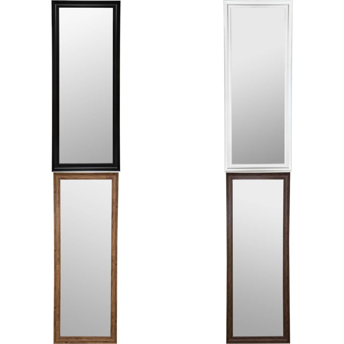 Atmosphera Miroir Mae Rectangulaire 72.4x195.6cm - Noir Élégant