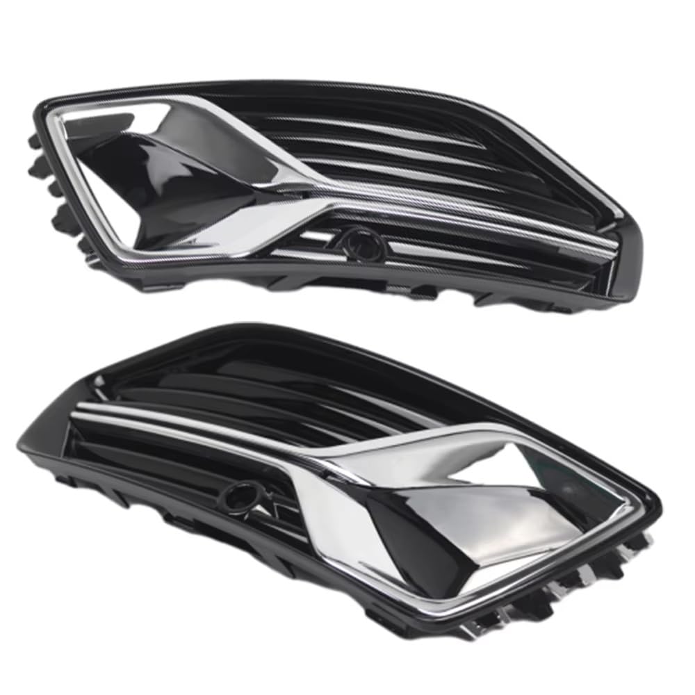 Dla Audi A6 C8 Saden 2019-2023 | Przednie Światło Przeciwmgielne Samochodu Kratka Zderzaka 4K0807648D 4K0807647D 4K0807647(Left)