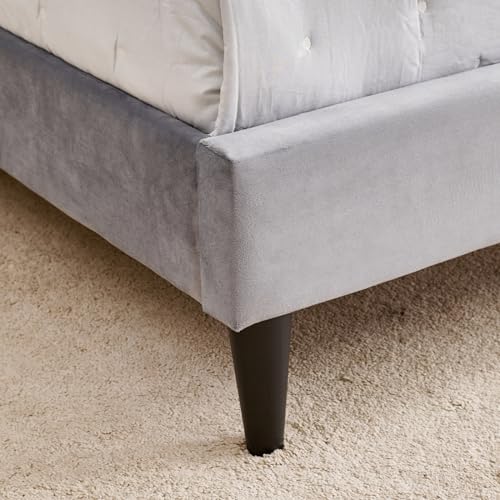 Image of Home Centre | Helios - Bravo | Engineered Wood | King Beds | Grey | 1 Year Warranty