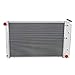 ENGINKUHLER Racing Aluminum Radiator for Chevy Camaro 1970-1981/ Monte Carlo 1980-1987 G-Body Oldsmobile Cutlass/Pontiac Grand Prix 3 or 4 Core (3 Core)