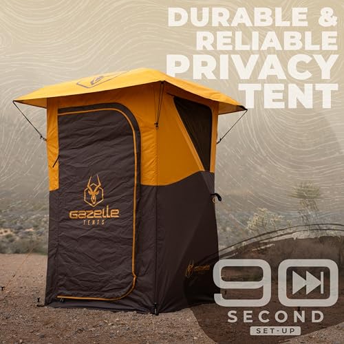 Gazelle® Tents Privacy Shower Tent, No Assembly, Camp Shower, Camp Restroom, Mojave Sunset, GT100MS by Gazelle Tents - Used condition - Image 2