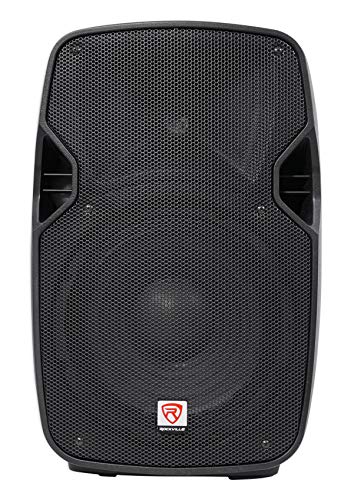 Rockville SPGN108 10' Passive 2-Way DJ PA Speaker, 8 Ohm, ABS Cabinet