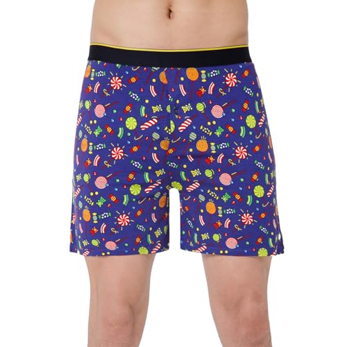 Image of Bummer Micro Modal Boxer Shorts for Men - Ultra Soft & Breathable, 3 Times Softer Than Cotton, Anti-Bacterial, Stretchable for Ultimate Comfort & Style, Pack of 1 (A Shark Tank Product)