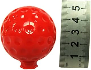 Toddmomy 6pcs Orange Golf Balls Indoor Golf Balls Golf Balls Soft Golf Balls Best Golf Balls Indoor Practice Balls Training Balls Pu Ball Red Pu Soft Ball Hollow Golf Ball Balls