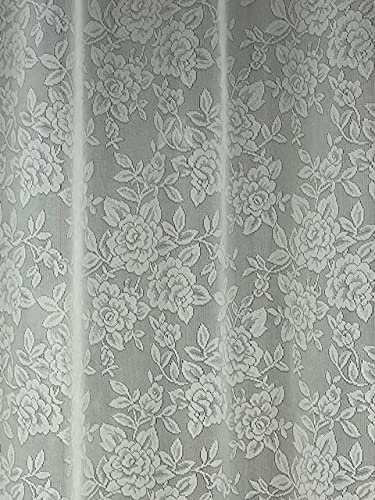 Amazon｜1級遮光カーテンとフラワーミラーレース 2枚入り レッド