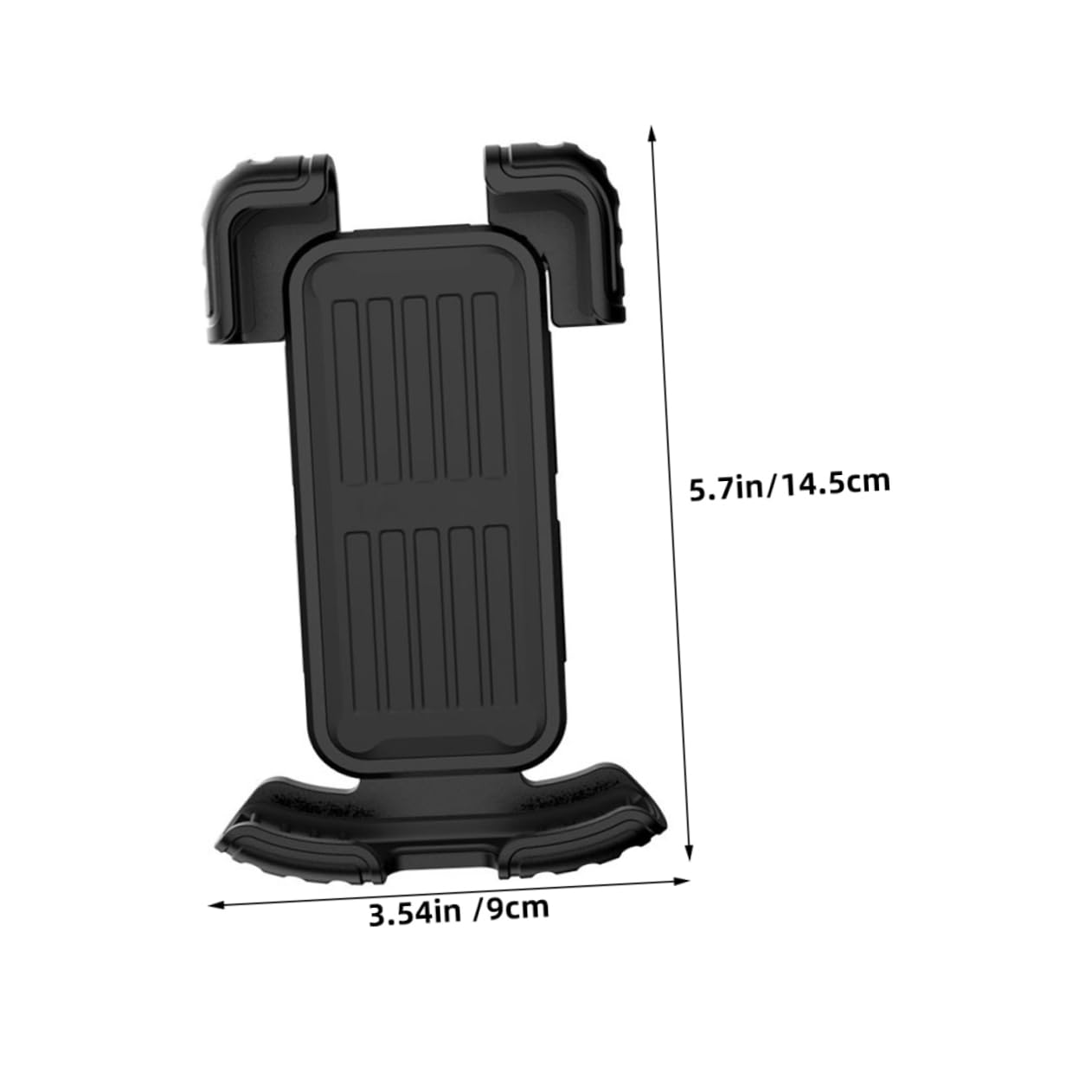Uonlytech 5pièces Support De Téléphone pour Vélo Support Antichoc Et Antidérapant pour Guidon Compatible avec Smartphones pour Navigation Deux Roues