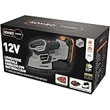 KOMBO Smart Delta Exzenterschleifer, 12 V, mit Akku 2,0 Ah, kompakt, leistungsstark, ergonomisch