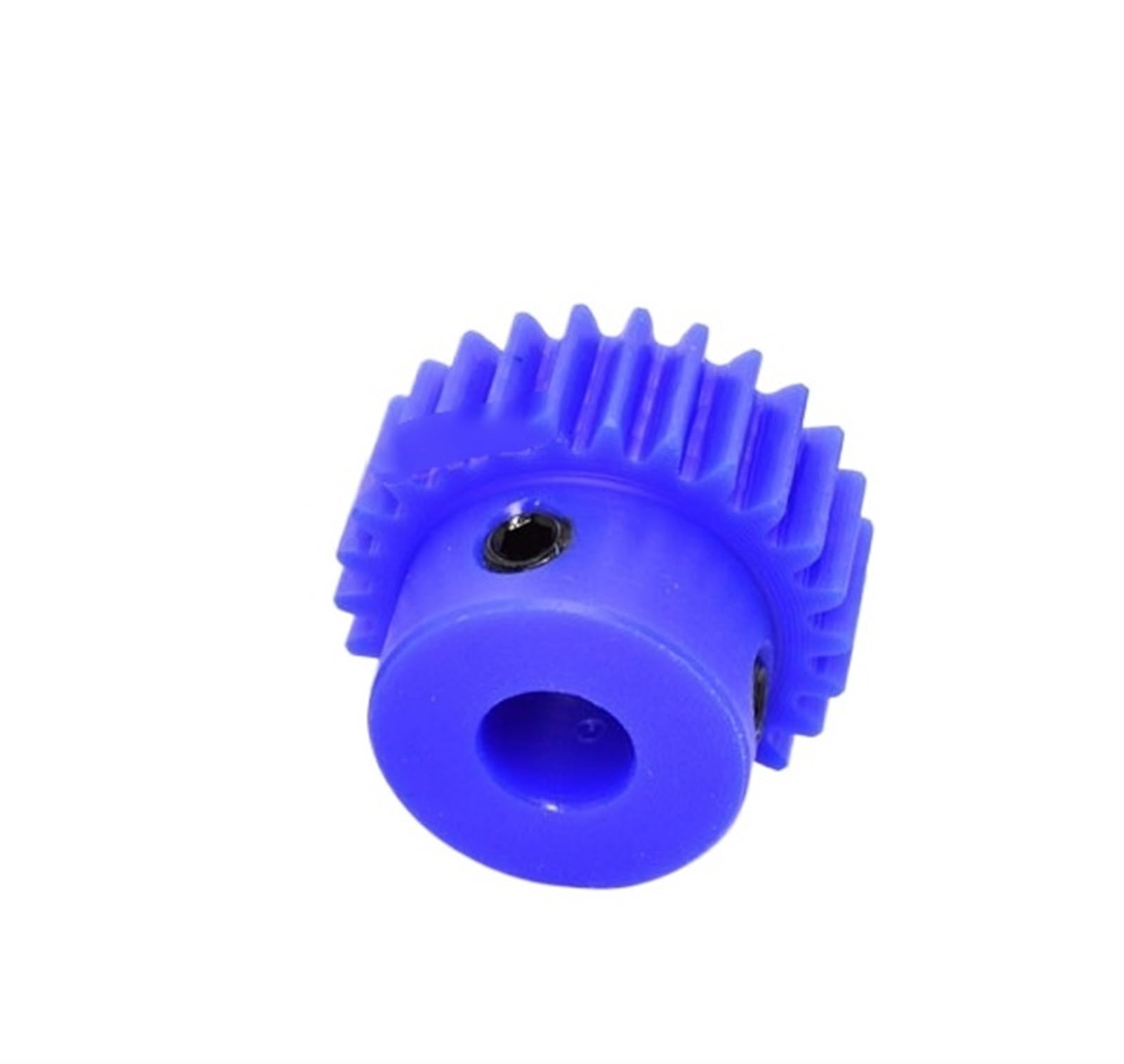 Bevel Gear Pinion Hardware Mechanical 1pcs Blue Nylon Spur Gear Pinion 1M 15 Tooth-60 Tooth Mode 1 Motor Gear with Step Plastic Gear Bore Size 6mm(50 Teeth)