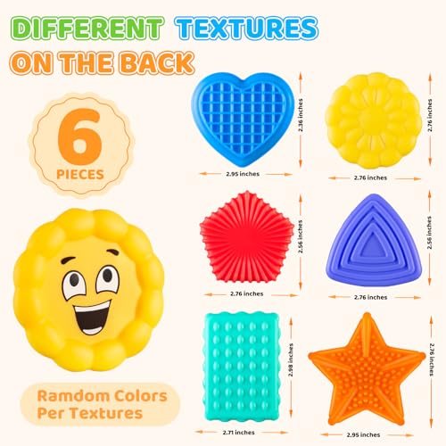 APLIST Emotion Sensory Toys for Toddlers Kids, Social Emotional Learning for Nonverbal Autism Special Needs, Play Therapy Feelings Toys, Preschool Calm Down Corner Quiet Tactile Fidget - Image 3