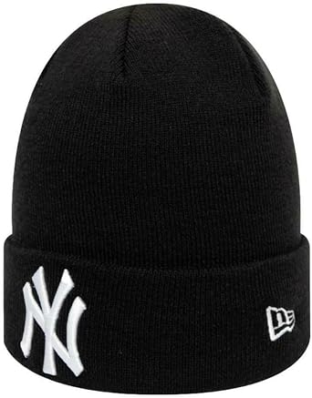 New Era New York Yankees MLB Essential Cuff Knit Blue Beanie