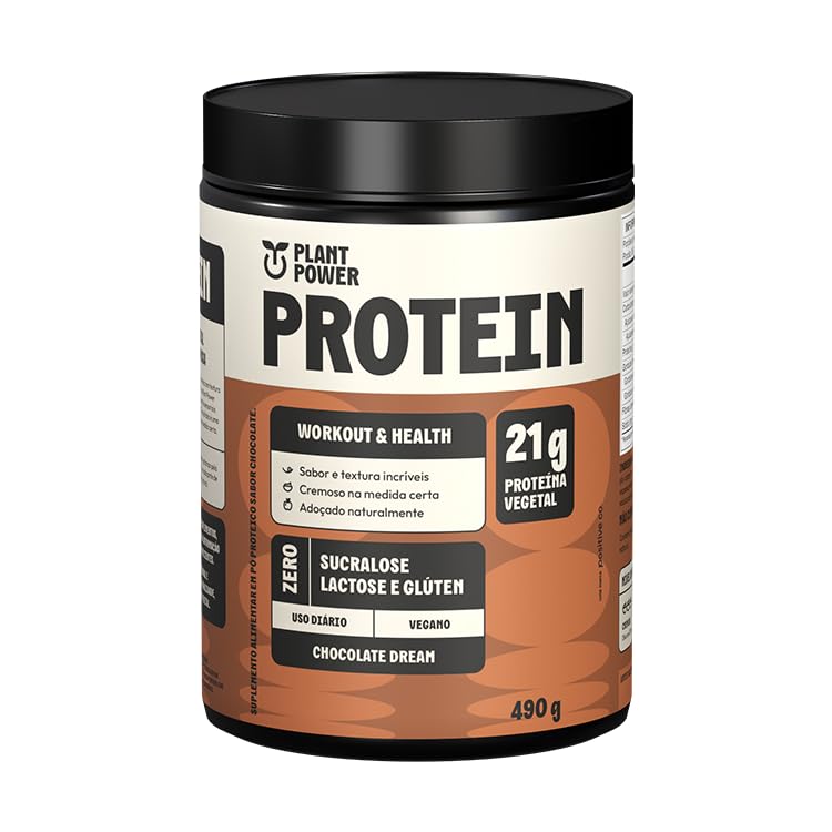 Proteína Vegana Chocolate Plant Power Protein - 490g