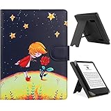 LIUDENWIN Universal Case for 6',6.8' Paperwhite E-Reader, Compatible with Kobo Clara HD/Kobo Clara 2E Leather Stand Cover for 6-6.8'' Pocketbook/Tolino E-Book Reader,Prince