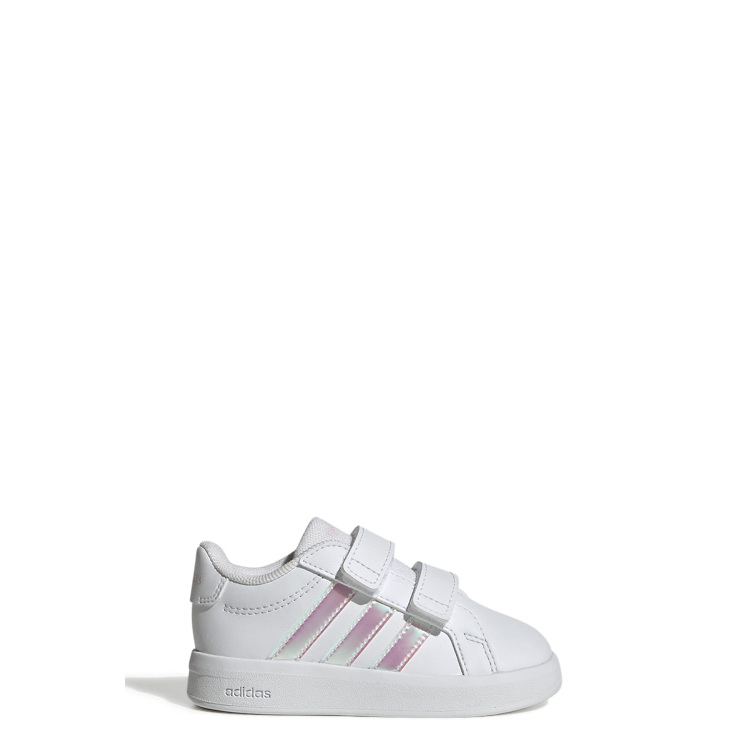 adidas Unisex Baby Grand Court 3.0 Infants Shoes, FTWR White/Iridescent/FTWR White, 5 UK Child