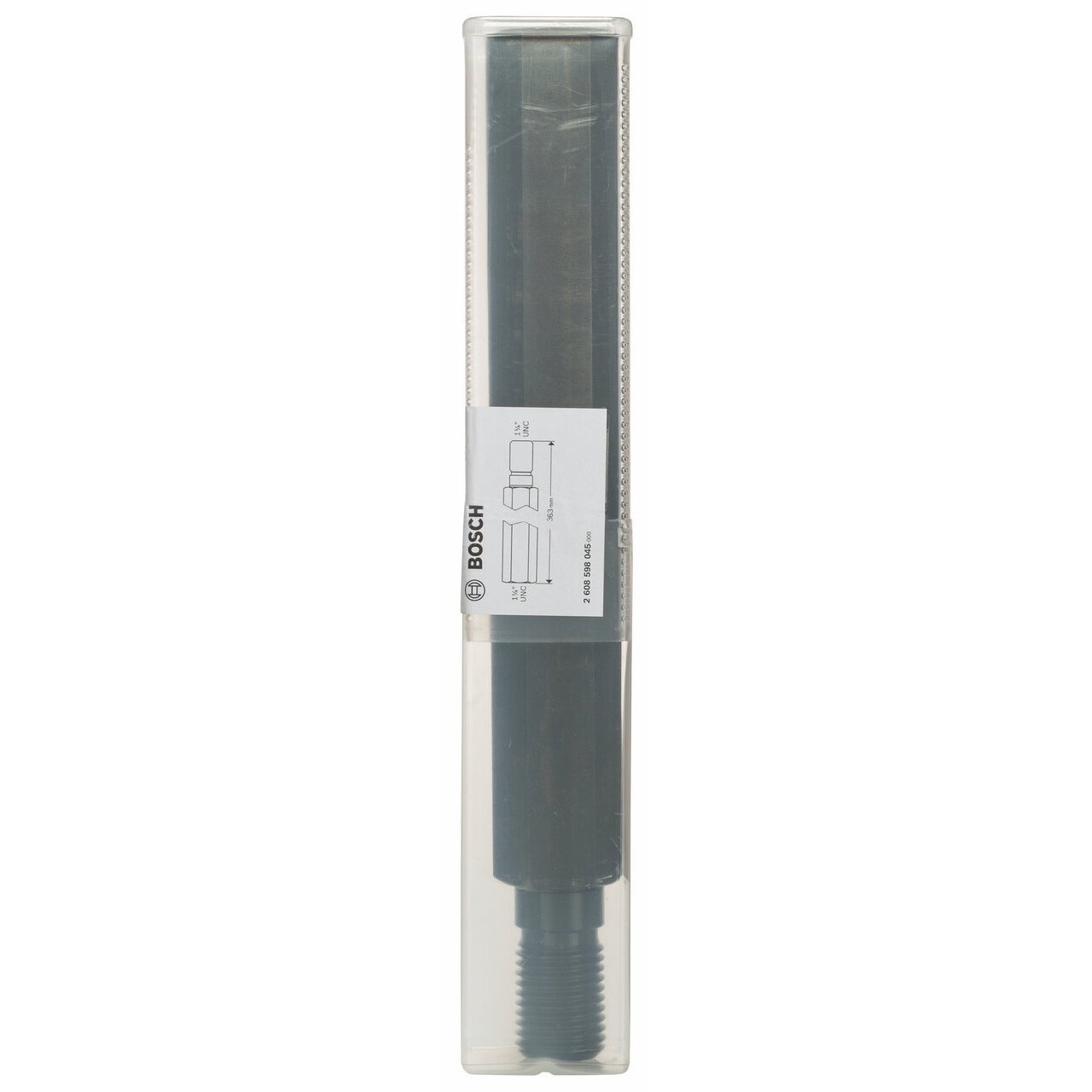 Bosch Accessories Rallonge 1/4" pour Couronnes Trépans, 300mm