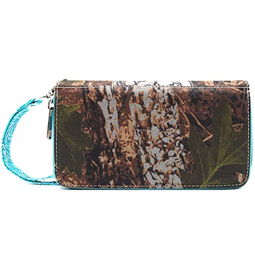 Bolso de hombro para mujer estilo western con diseño floral miniatura 5