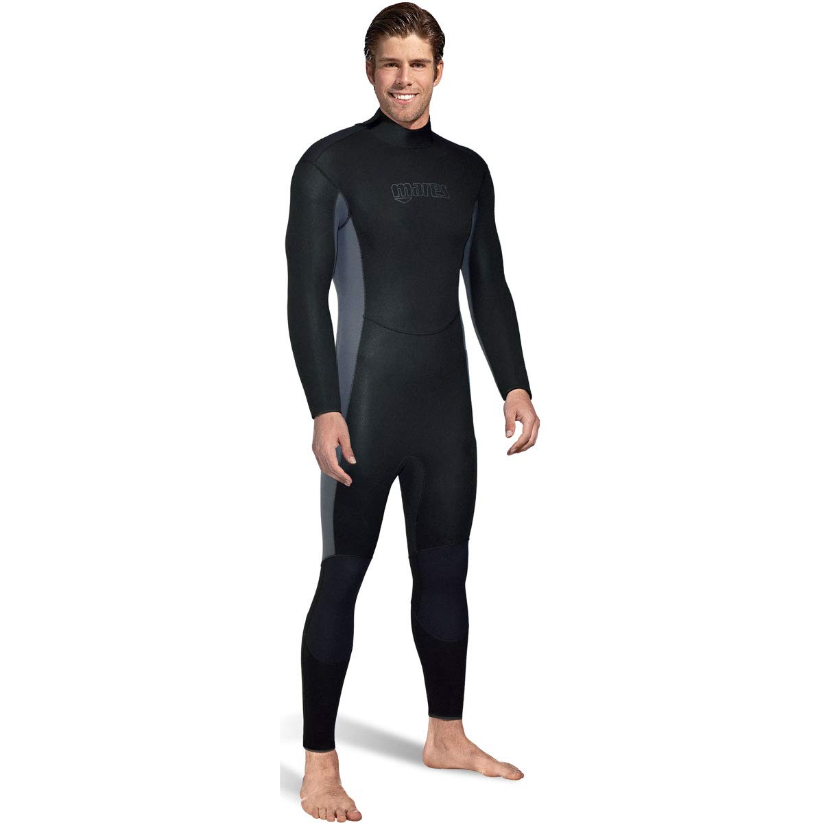 Mares Men's M-Flex 1 mm Neoprene One Piece Full Body Scuba Diving Wetsuit for Warm Water