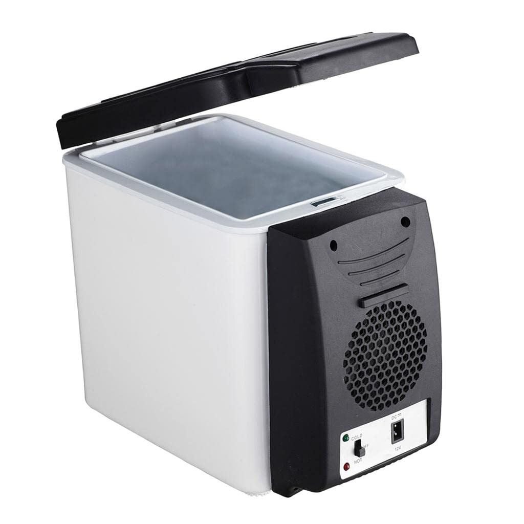 AsrMyjcx Portable Refrigerator, 6 Refrigerator Freezer,
