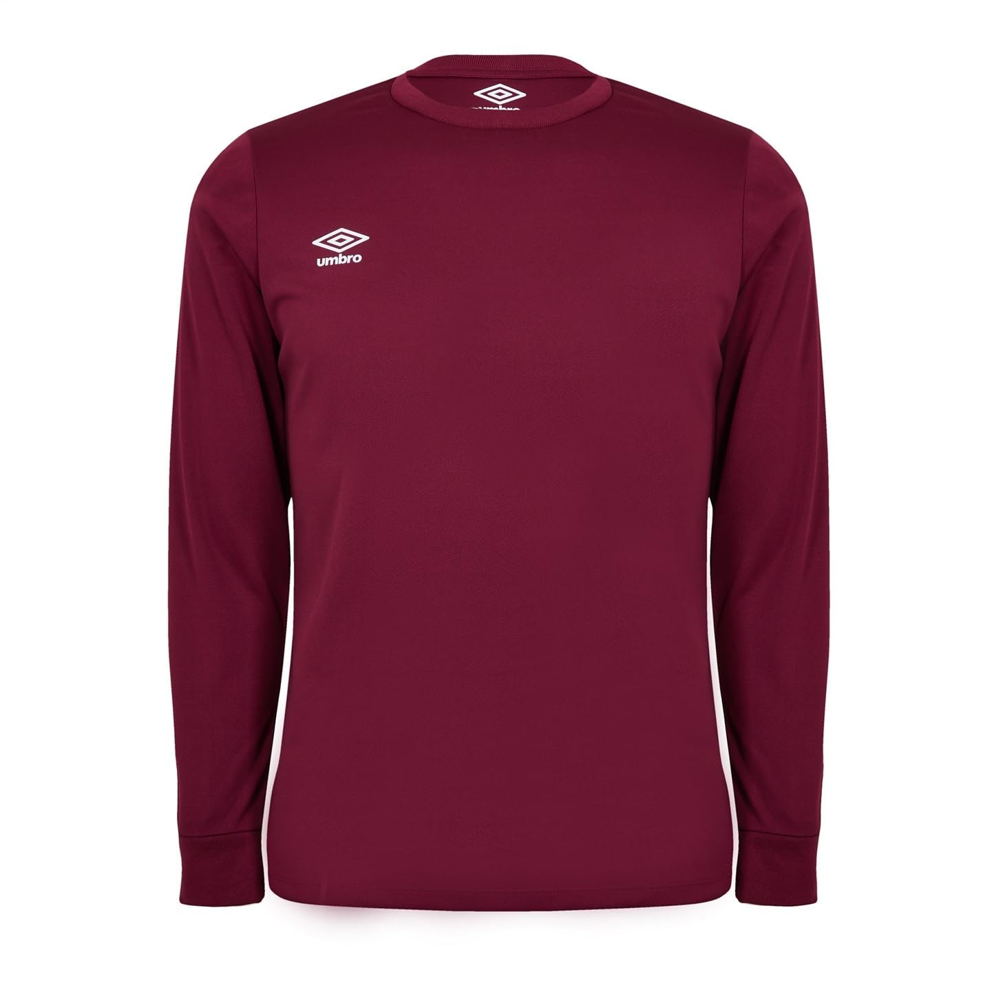 Umbro Mens Club Long-Sleeved Jersey (L) (New Claret)
