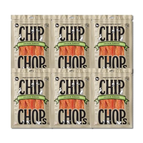 Image of Chip Chops Chicken Tenders Slice Dog Treat, Highly Nutritional & Digestible, Suitable for All Dog Breeds, Easy to Digest (Pack of 6) 420g