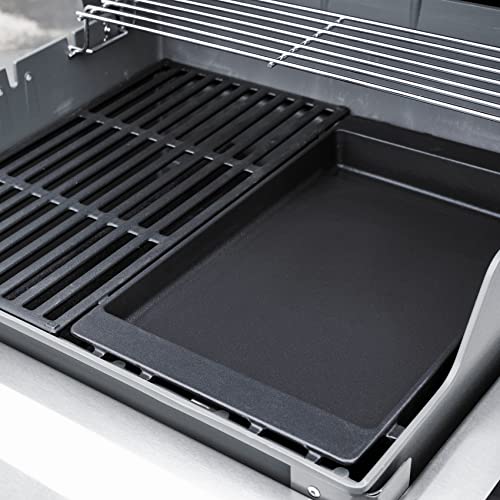 Batterie de cuisine en fonte pour barbecue Weber, rétention de chaleur
