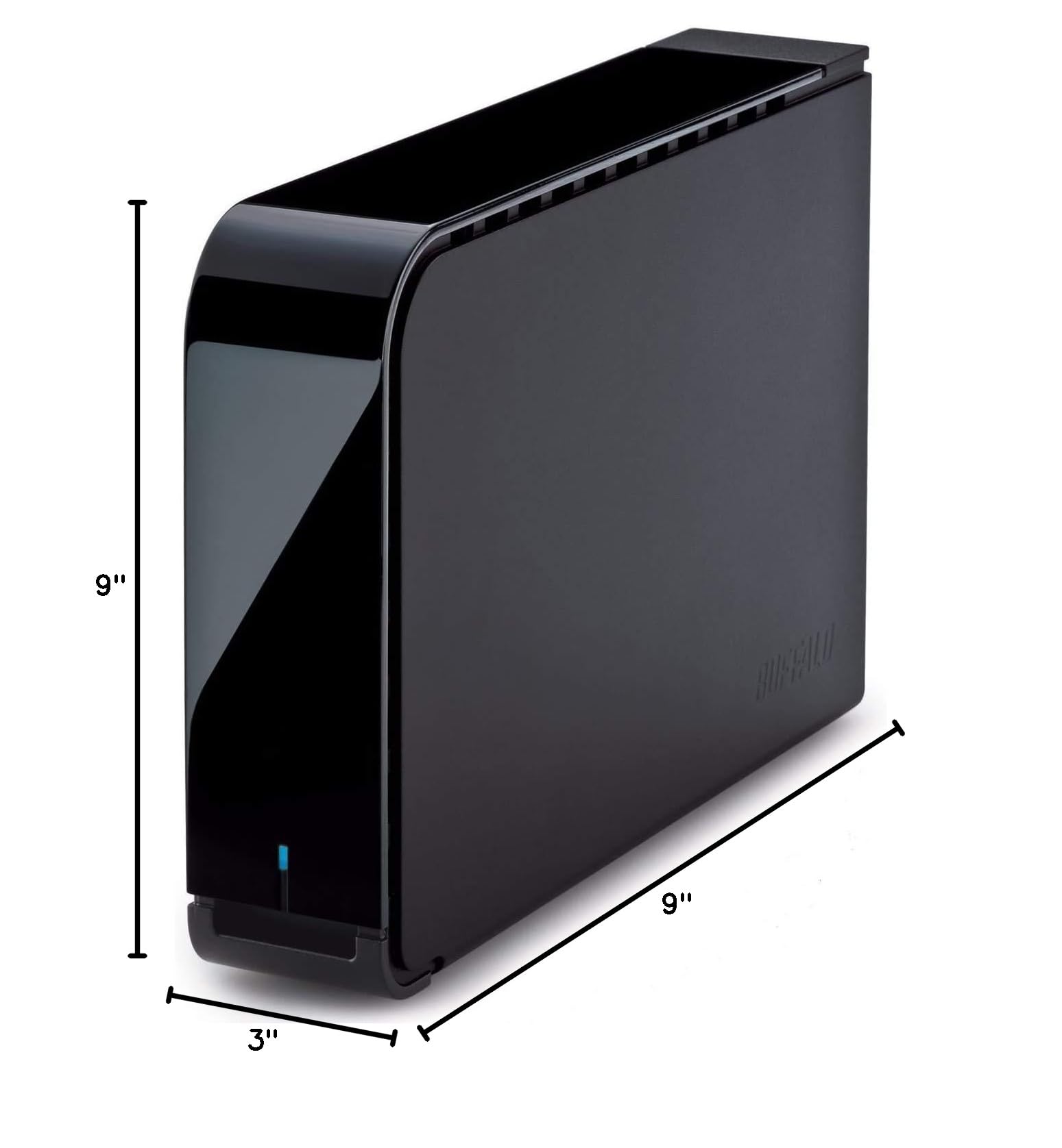 BUFFALO DriveStation 4TB High Speed 7200RPM TAA Desktop External Hard Drive USB 3.2 product thumbnail 8