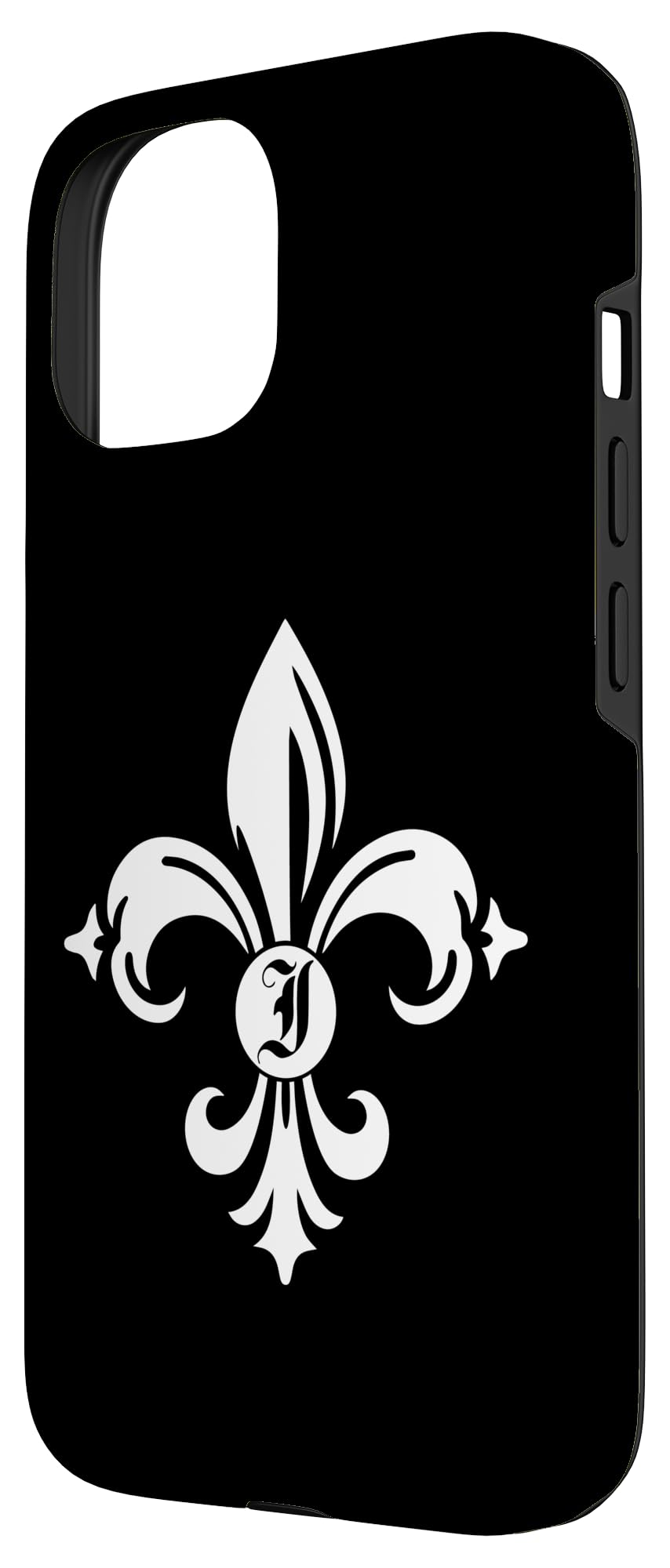 iPhone 15 Monogram Letter I & Fleur-de-Lis Case - Image 2