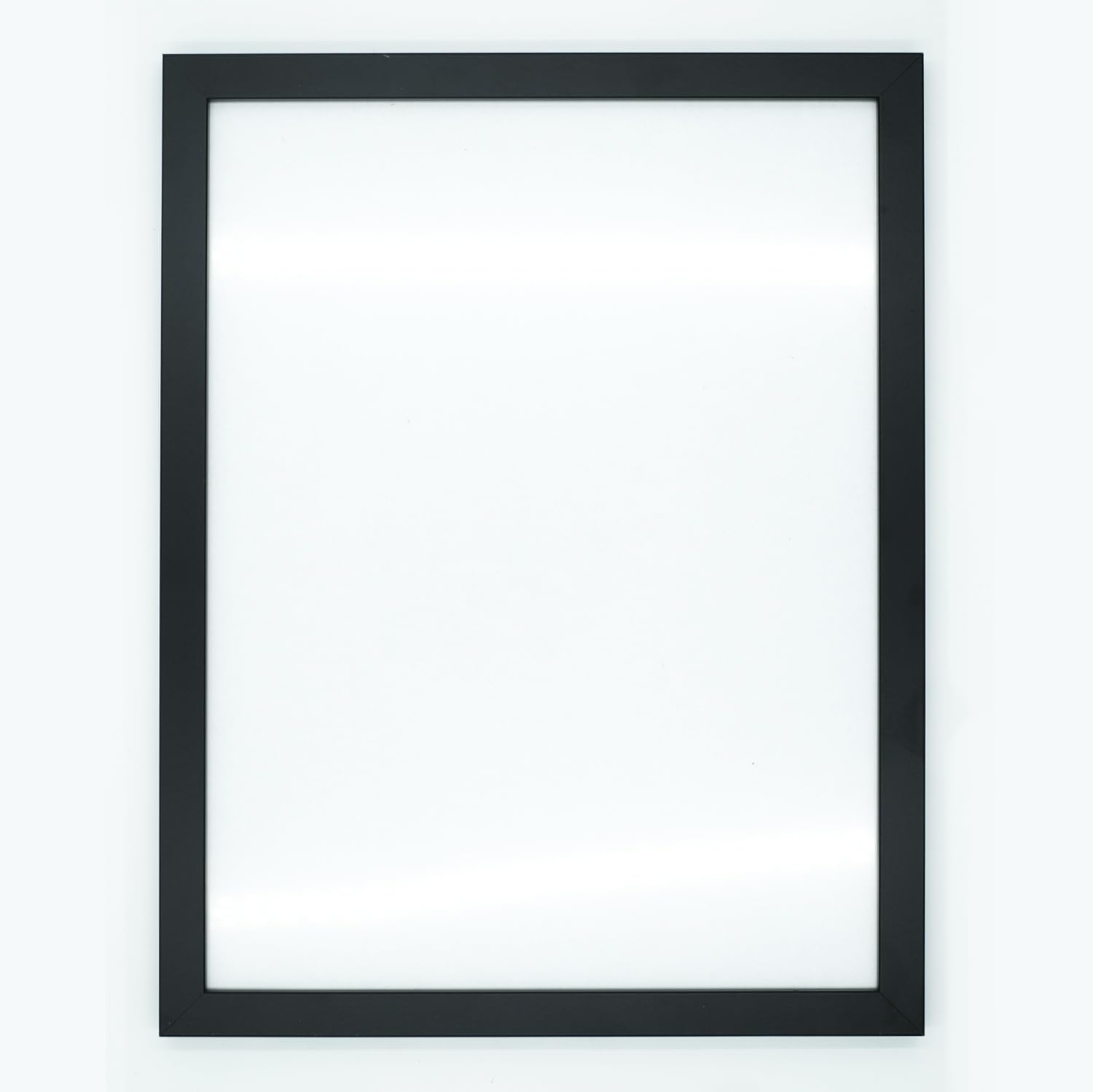 Bilderrahmen 70x100 cm MDF Holz Rahmen Posterrahmen mit Acrylglas Holzrahmen aus Holzplatten für Bilder Poster Fotos Puzzle Plakatrahmen zum Aufhängen & Aufstellen Fotorahmen Schwarz