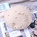 Beret Pearl Autumn Winter Cashmere Beret Starry Beaded Pearl Rivet Wool Beret (Beige)