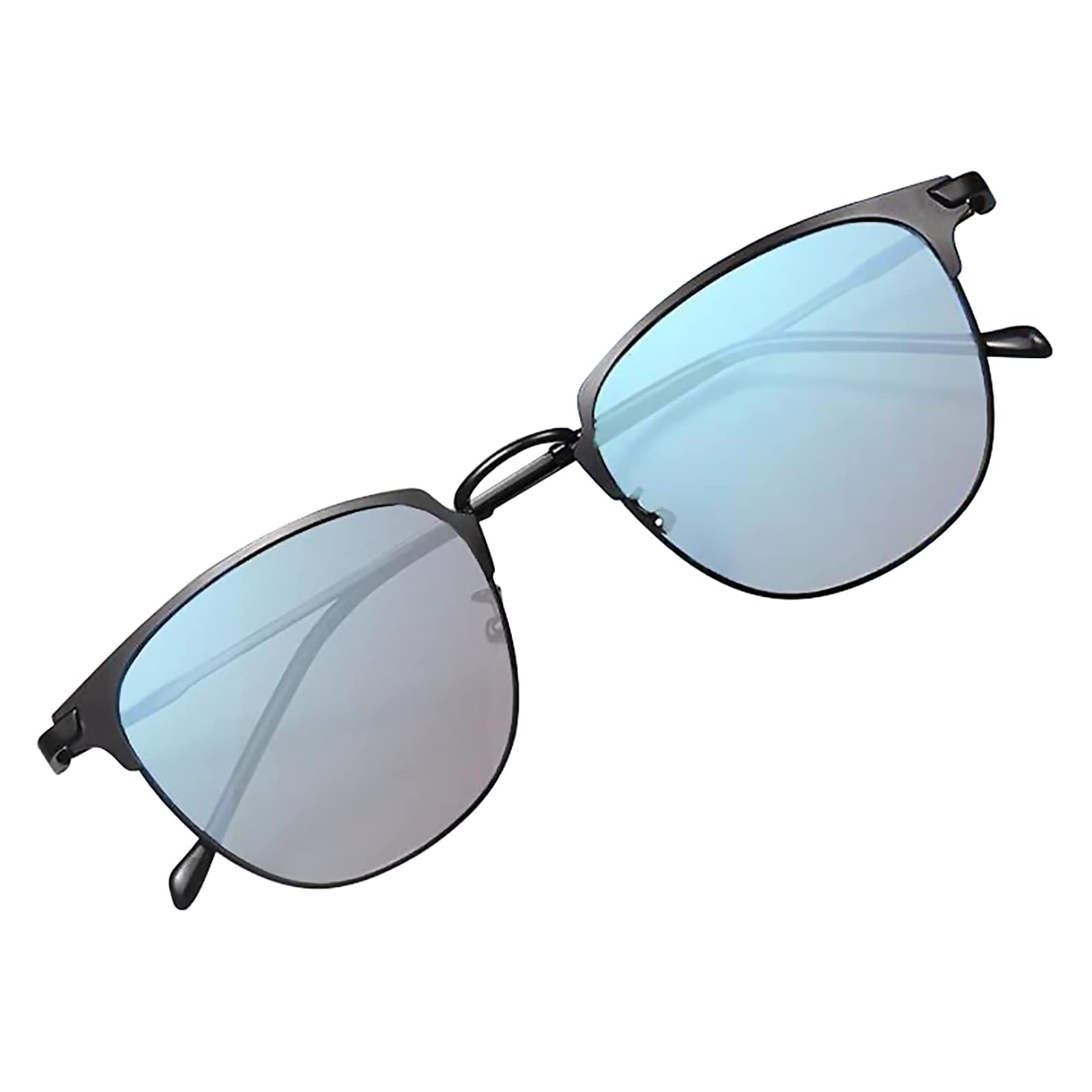 Gafas Daltónicas de Color Rojo/Verde, Trastorno de la Visión del Color, Lente de Resina, Aplicable a la identificación del Color de la ocupación del diseño(Size:13.6x4.6x13.9cm,Color:Negro)