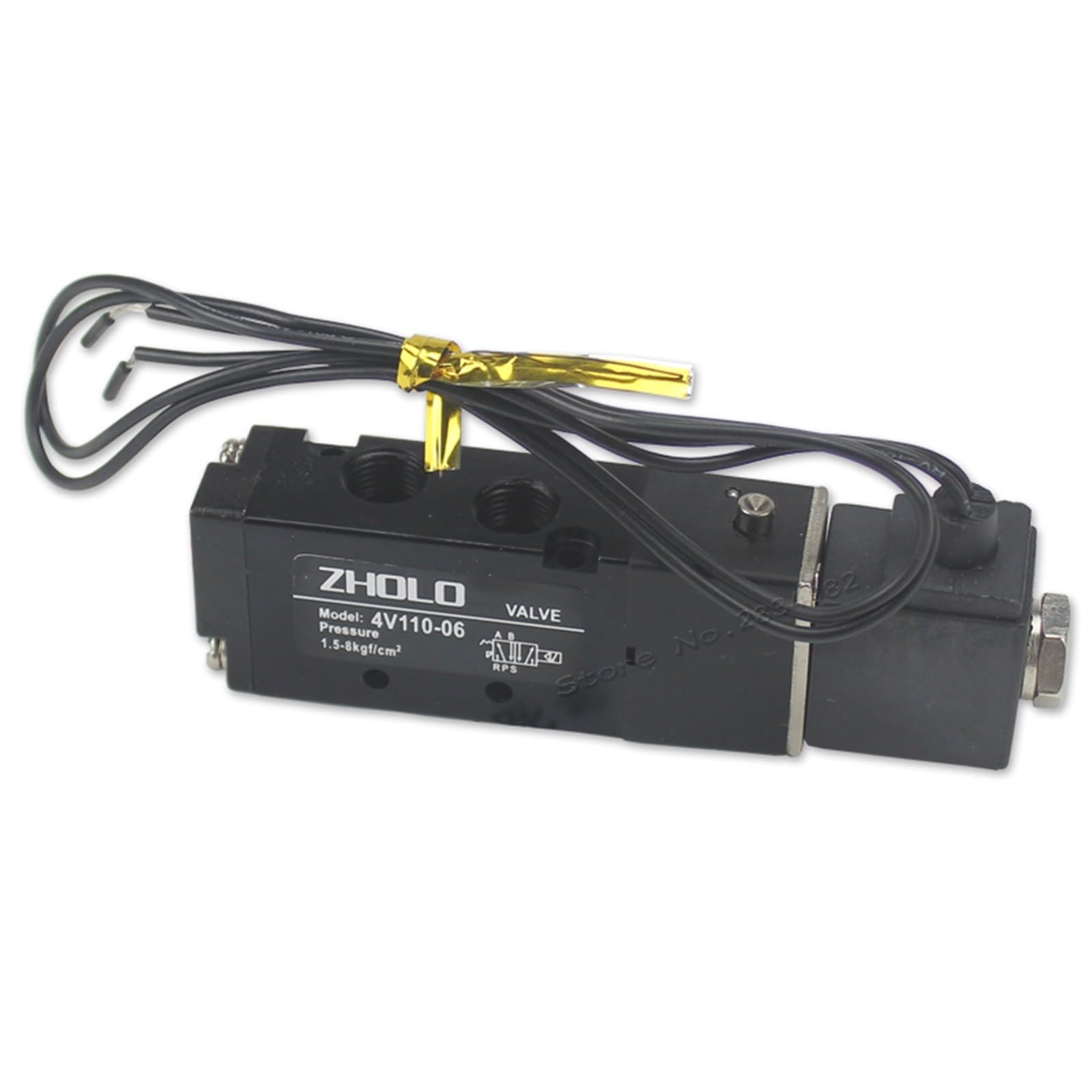 Xncdbvypa Ac220v 1/8" Pneumatic Solenoid Valve 5 Ports 2 Positions 4V110-06 Dc24v 12V Ac 220V 380V 110V(Ac220v)