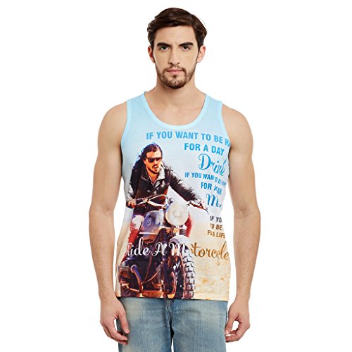 Image of wear your mind Men's Printed Regular Fit Vest