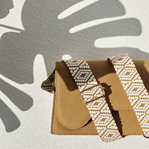 Image of TANOSII Wide Purse Strap Adjustable Replacement Shoulder Crossbody Strap Handbag Strap