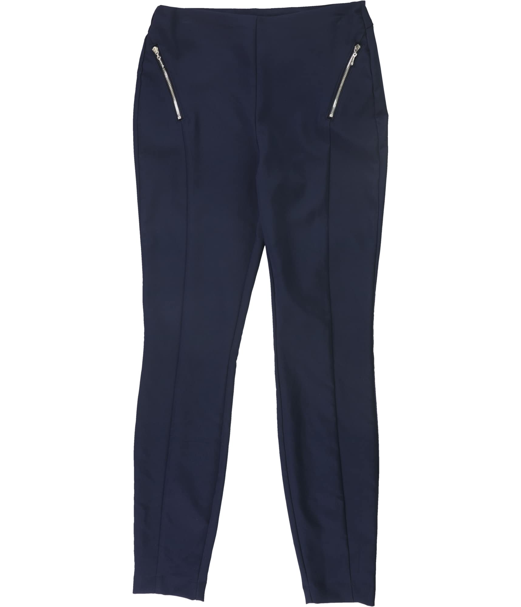 I-N-C Womens Zip-Pocket Casual Trouser Pants Blue 16