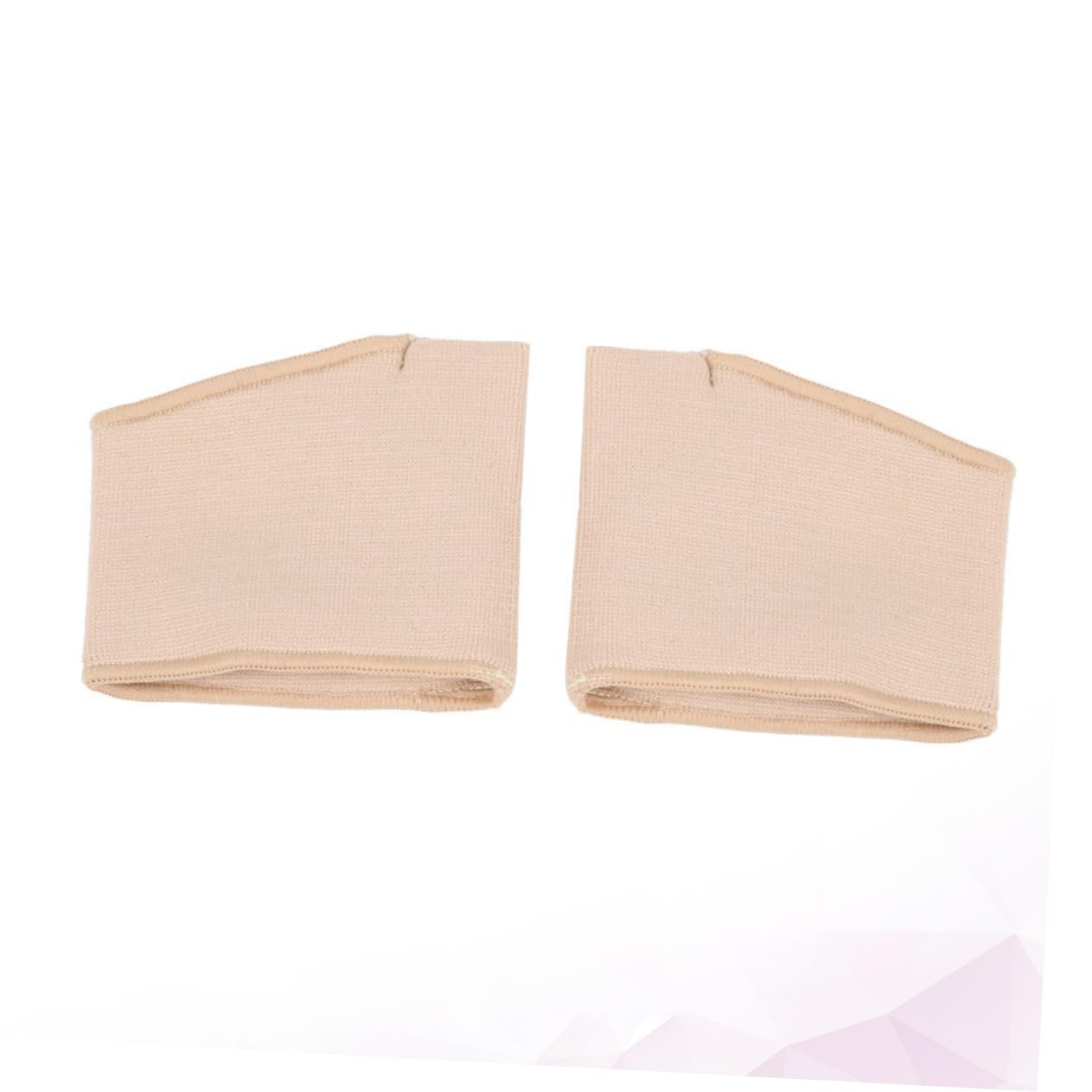 IWOWHERO 2pcs Super Stretchy Gel Material Women's High Heel Socks Toe Correctors Fabric Metatarsal Sleeve Size s (35-40y)