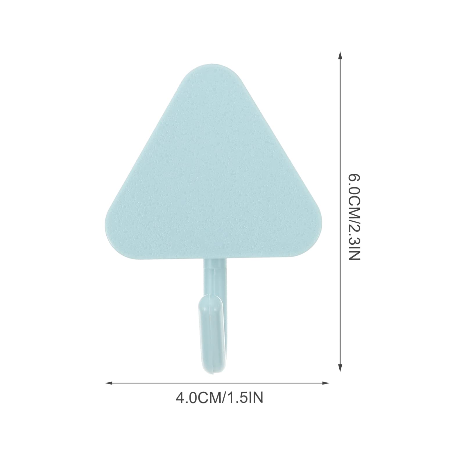 VASDEV Toalla Bata 20 Piezas Ganchos Adhesivos Ganchos de Pared Resistentes Ganchos de Pared Adhesivos Cuadrados para baño Cocina Ganchos para Abrigos Perforados Gratis para el hogar Abri