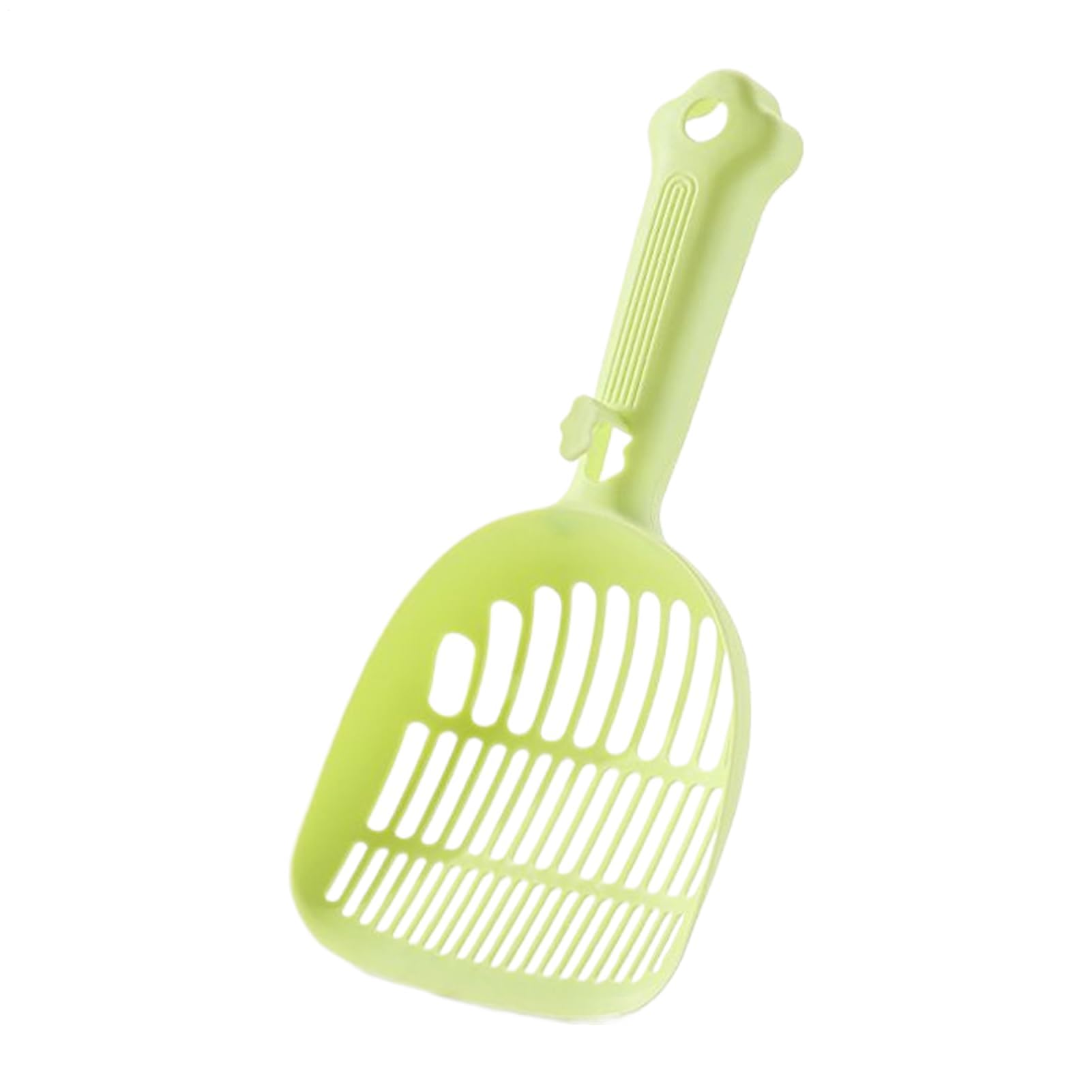Paletta per lettiera, Pala setaccio ergonomica con Manico Lungo for Animali Domestici, Pulizia efficiente, casa, Facile da Usare in Interni(Green)