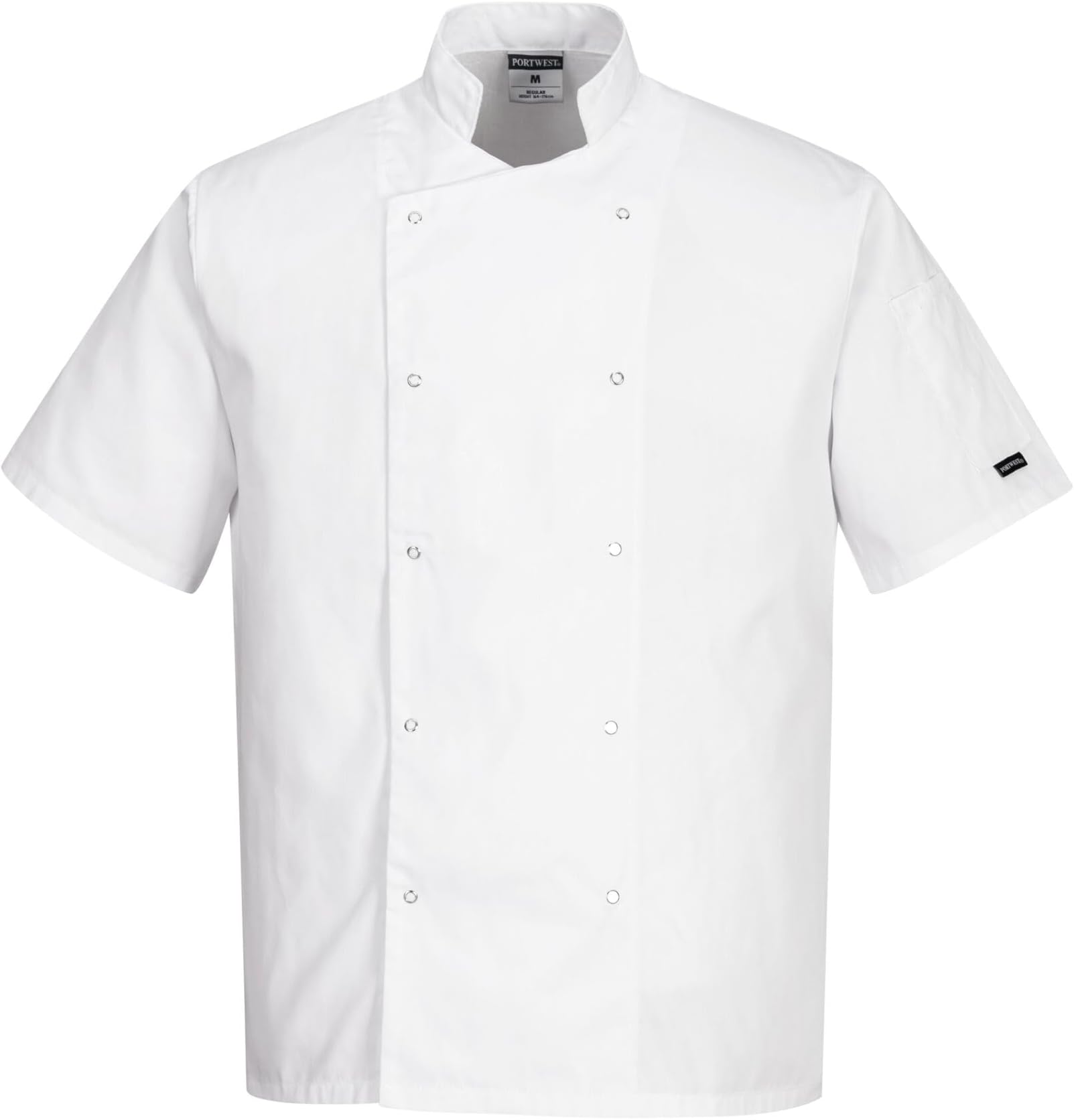 – C733 Cumbria Chef Jacket - Lightweight Short Sleeve Comfort Workwear