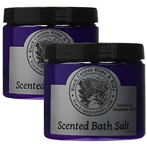 Black Canyon Apricot Mango Scented Bath Sea Salts, 20 Oz (2 Pack)