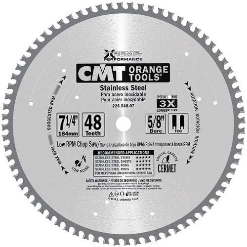 CMT 226.548.07, 226-5-Series Dry Cut. Circular Saw Blade (Pack of 2 pcs)