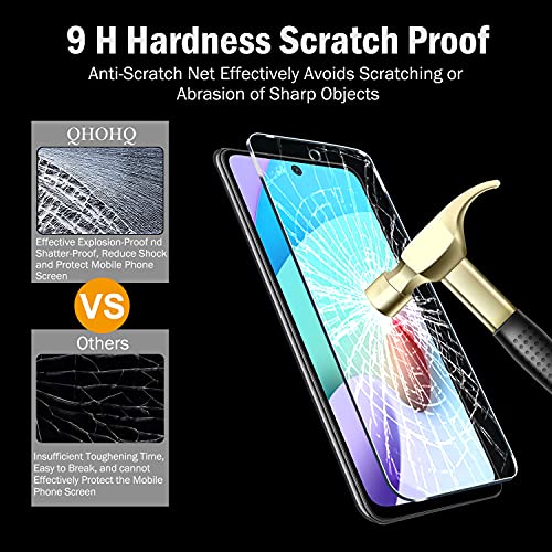 QHOHQ 3 Pezzi Vetro Temperato per Xiaomi Redmi