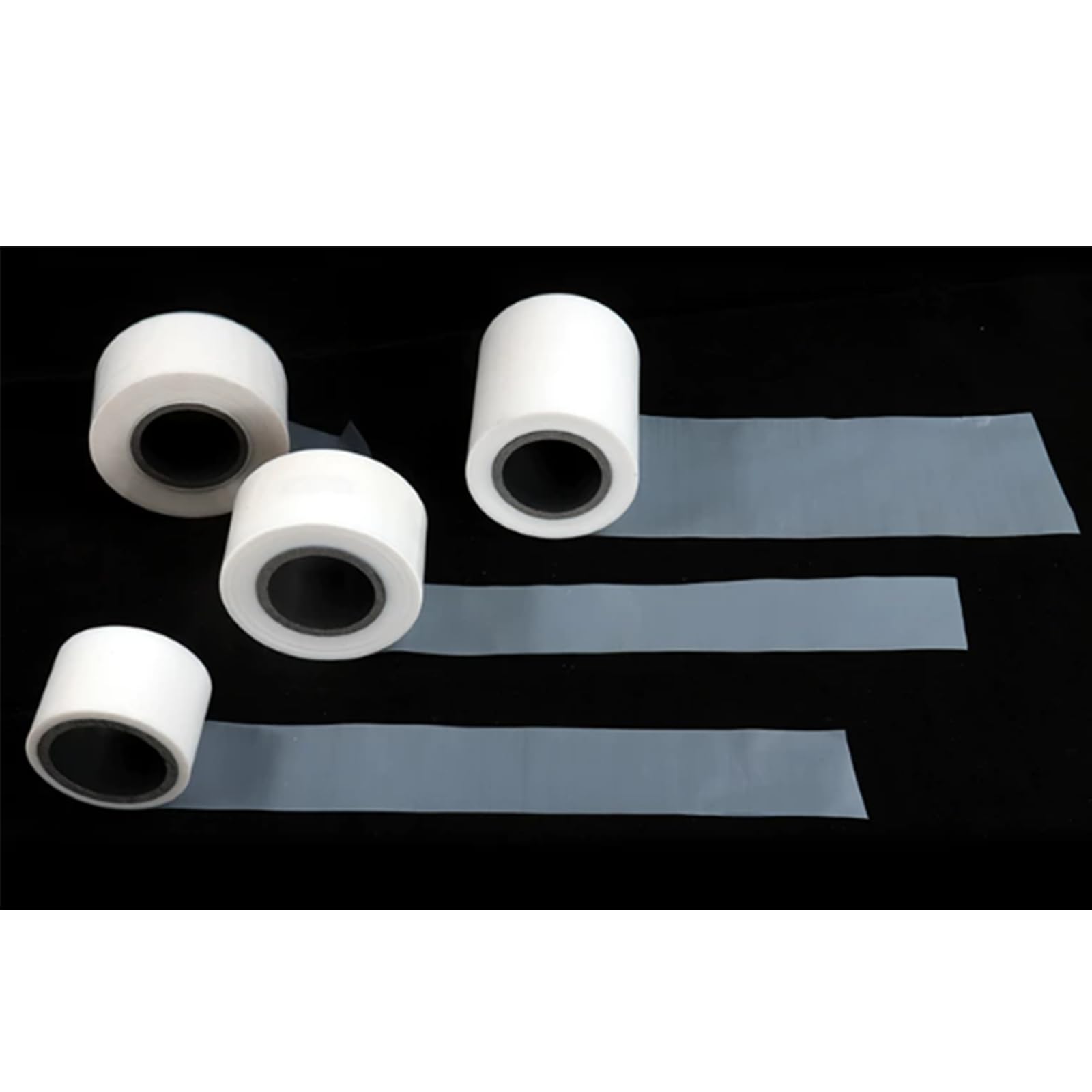Lámina De Politetrafluoroetileno (PTFE), Material PTFE, Teflón, Lámina De PTFE Orientada, Anchos De 50 Mm Y 100 Mm (0.03mm*100mm*1000g)