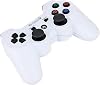 Kontorland P3G - PS3/PC Compatible Vibrating Wireless Gaming Arm GamePad (White)